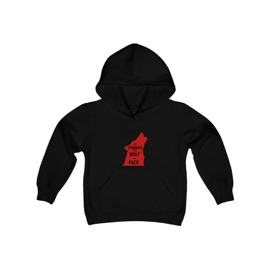 Strength of the Pack Youth Hoodie