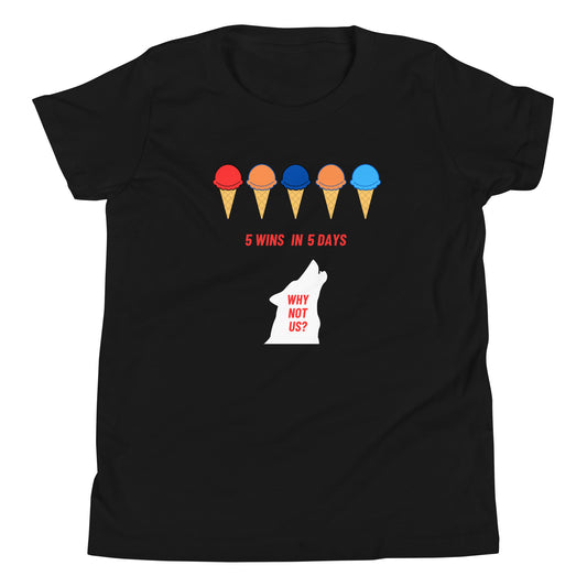 5 Wins 5 Days Youth T-Shirt